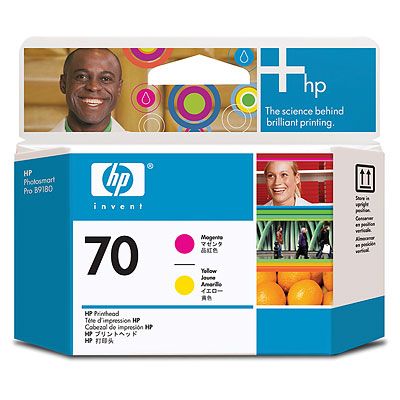 HP 70 Magenta and Yellow Printhead (C9406A)